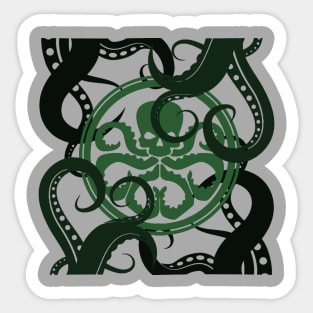 Green Hydra Sticker